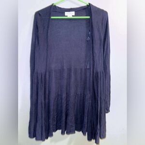 Liz Claiborne Navy Cardigan